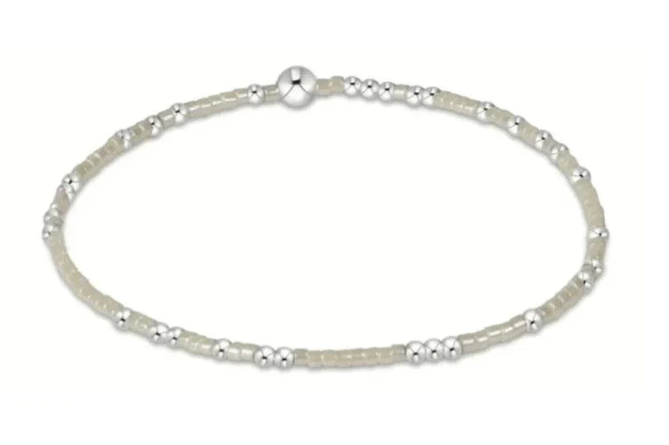 Hope Unwritten Sterling Bracelet - Milkshake