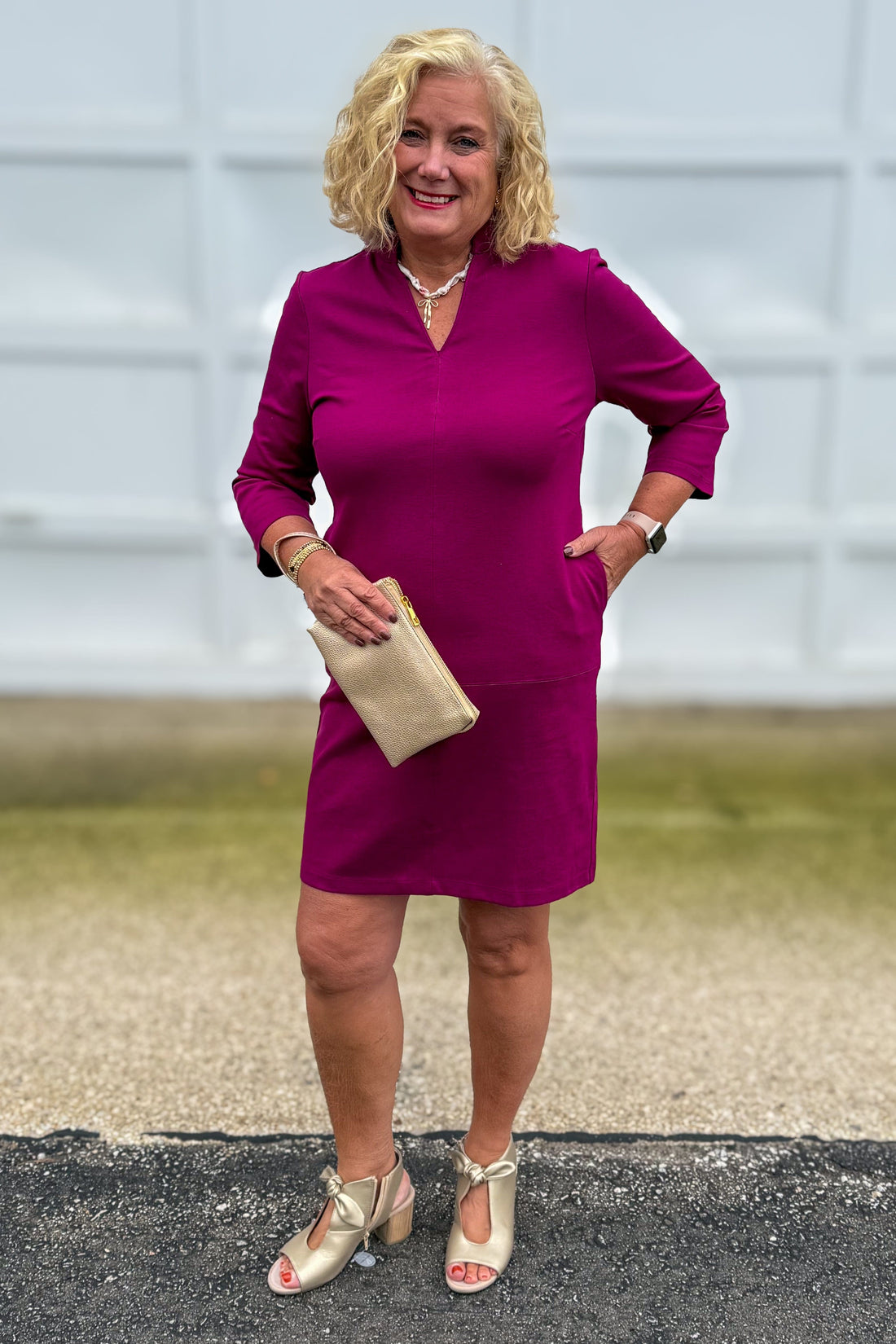 Merlot Portfolio Dress