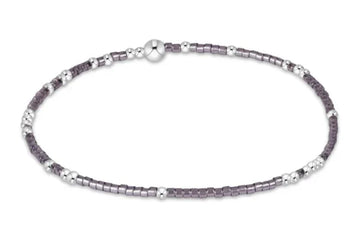 Hope Unwritten Sterling Bracelet - Taupe With A Twist